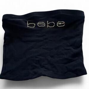 Bebe black tube top